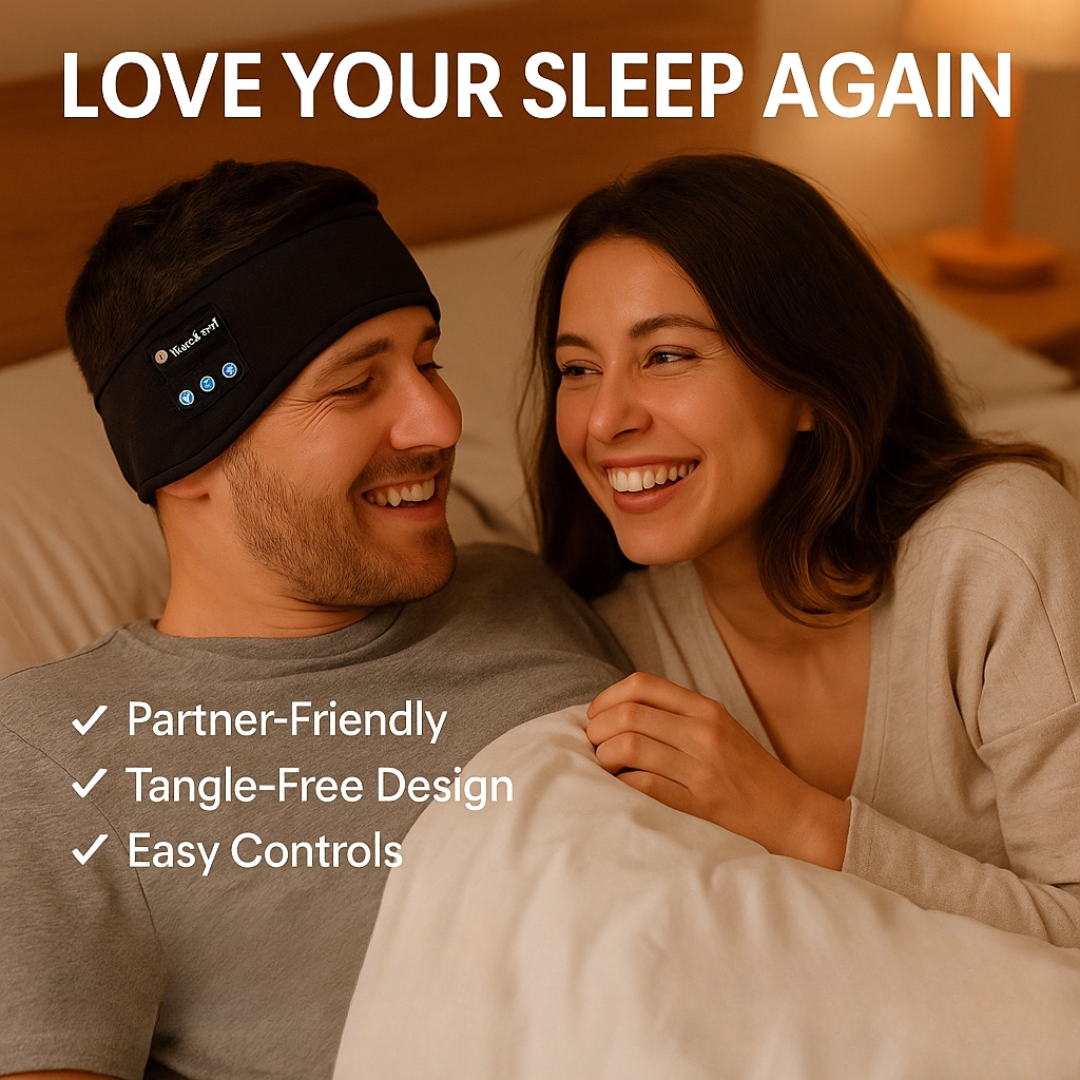 Eyemask / Headband with Bluetooth Headphones