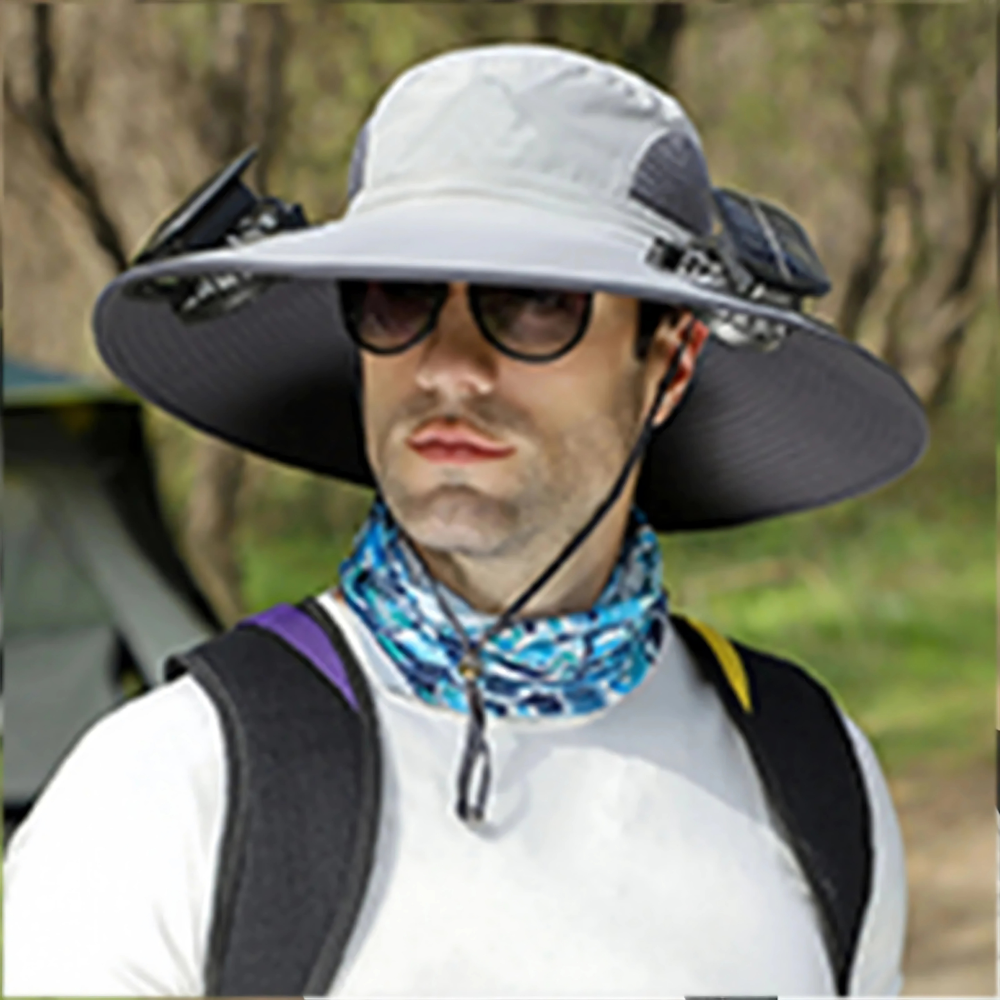 EcoBreeze - Solar Fan Hat