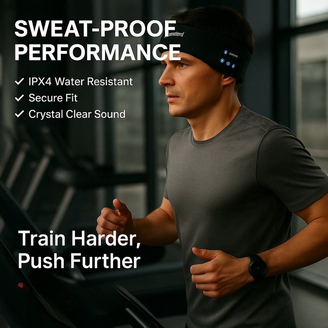 Eyemask / Headband with Bluetooth Headphones