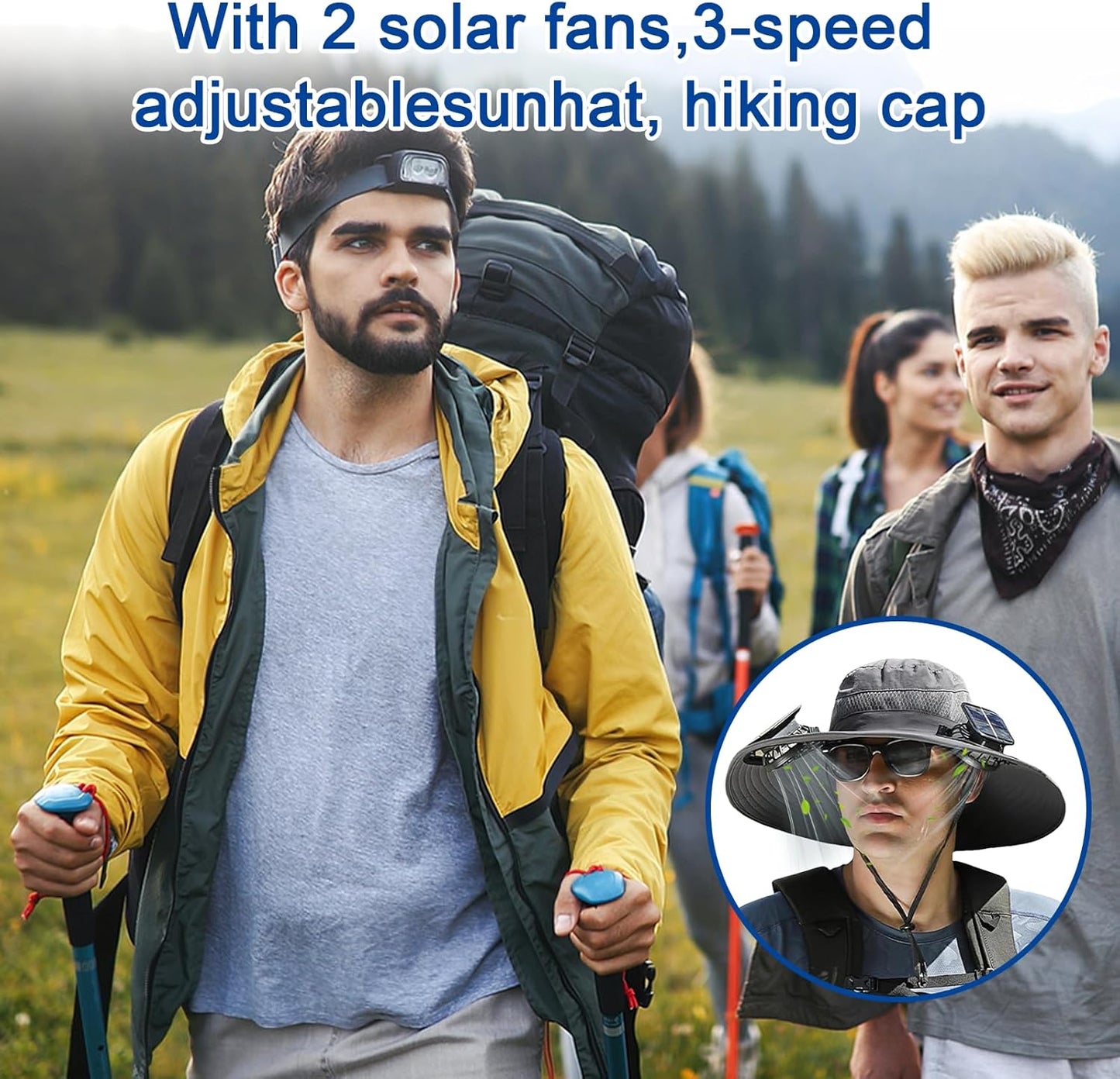 EcoBreeze - Solar Fan Hat
