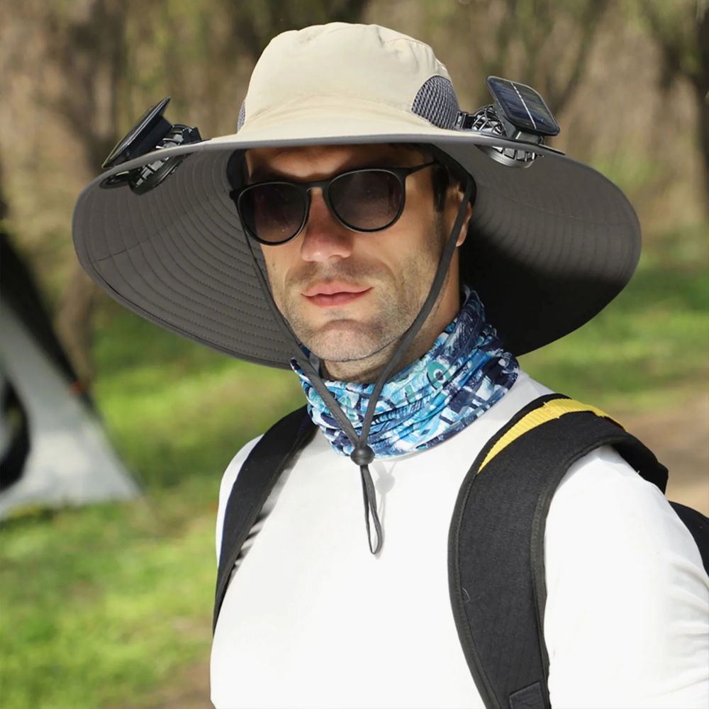 EcoBreeze - Solar Fan Hat