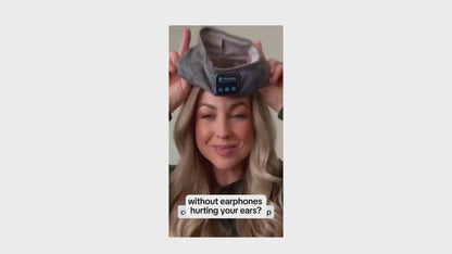 AuraBand - Headband / Eye Mask with Bluetooth Speakers