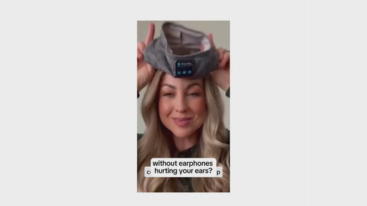AuraBand - Headband / Eye Mask with Bluetooth Speakers