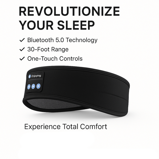 Eyemask / Headband with Bluetooth Headphones